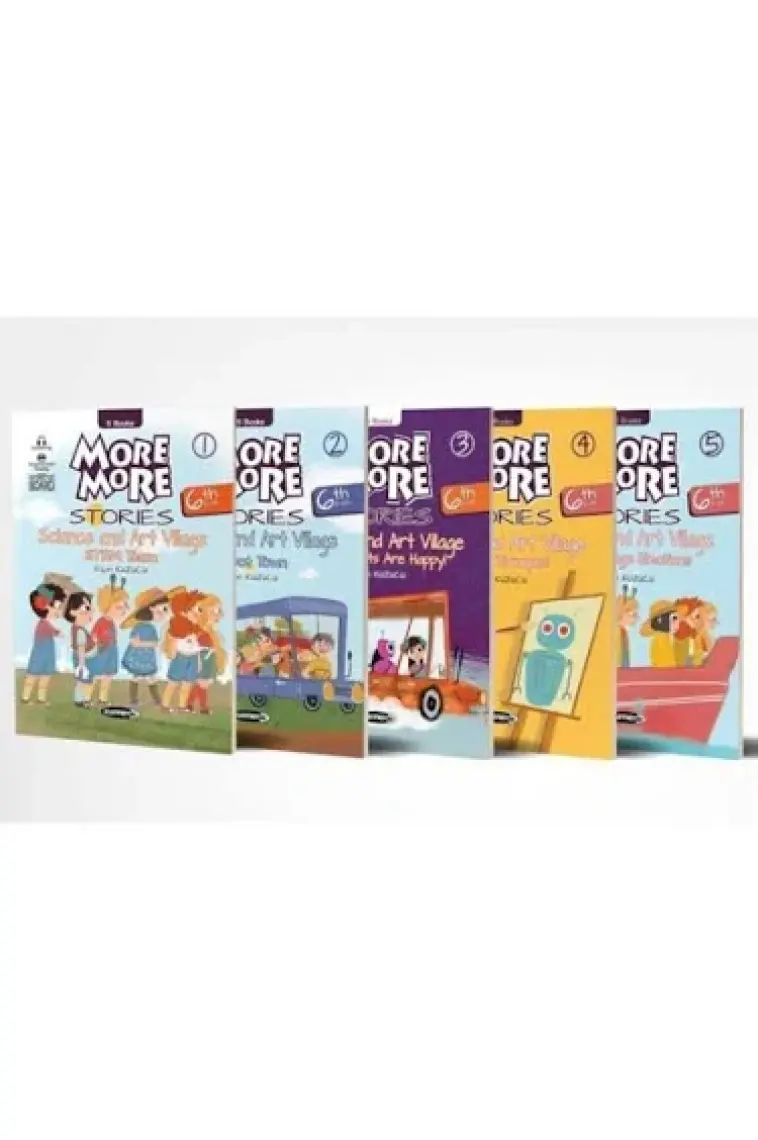 Kurmay Yayınları Stories 6.Sınıf Hikaye Seti 5 Kitap