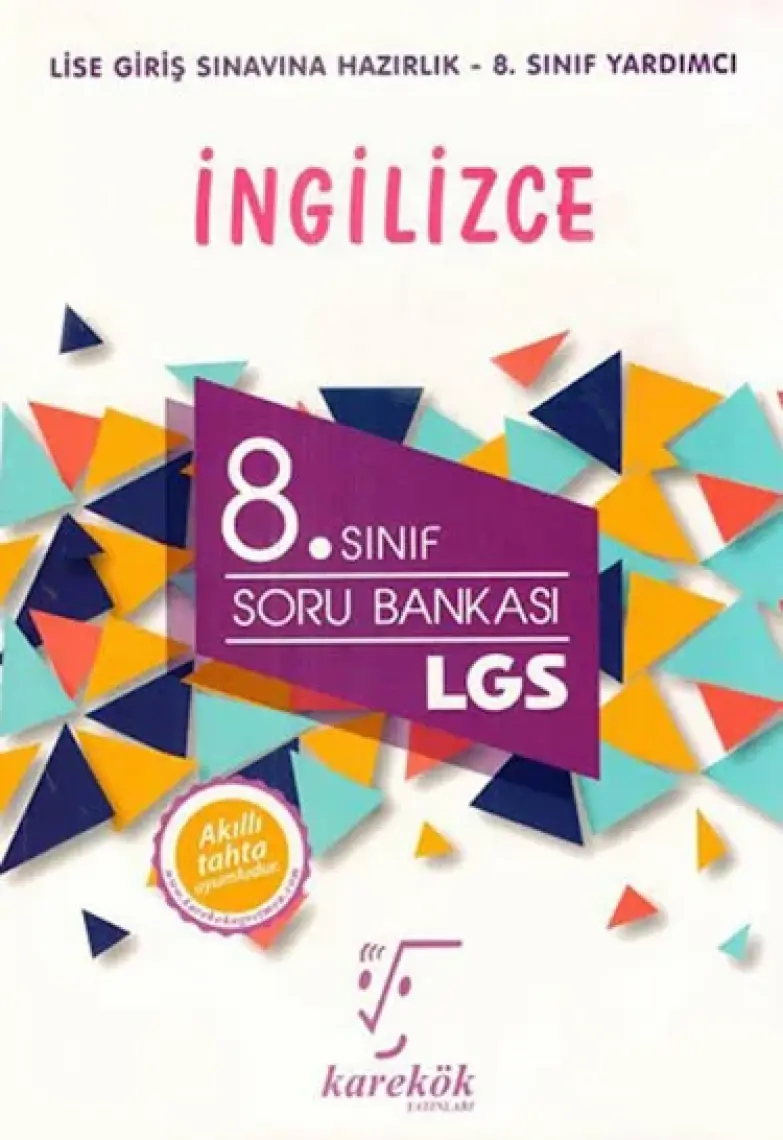 Karekök Yayıncılık 8. Sınıf LGS İngilizce Soru Bankası