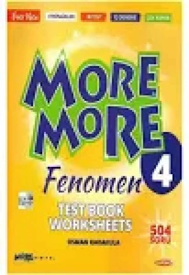Kurmay Yayınları 4.Sınıf More & More Englısh Worksheets & Test Book