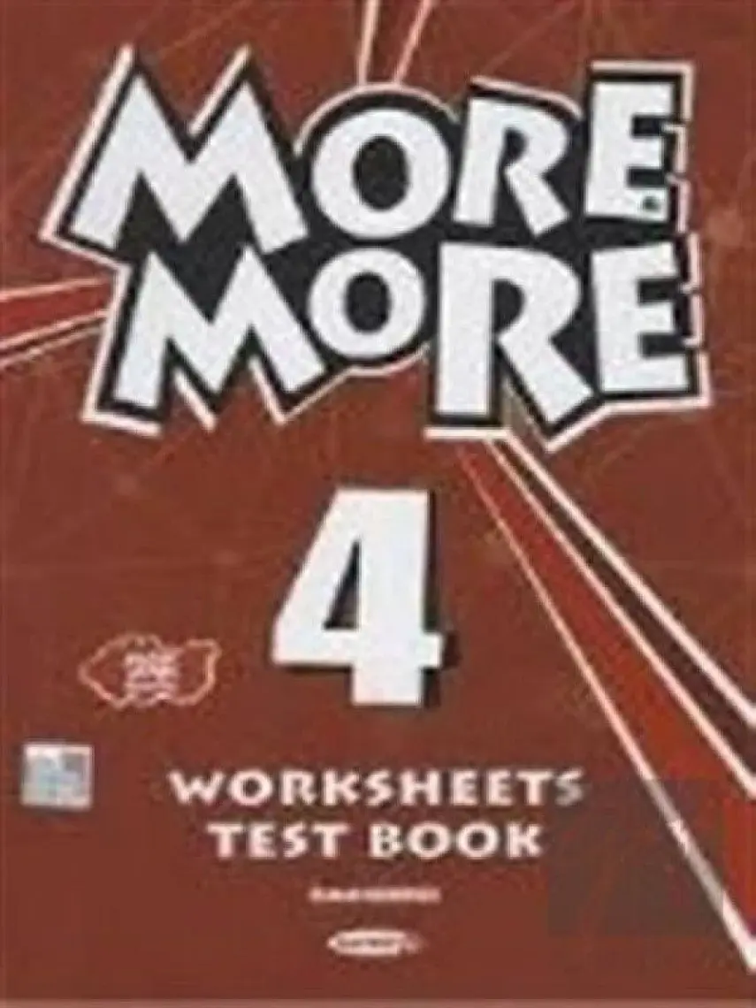Kurmay Yayınları 4.Sınıf More & More Englısh Worksheets & Test Book