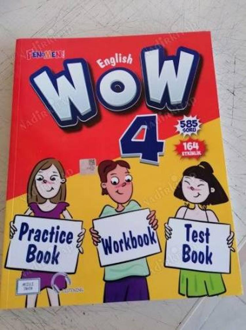 Fenomen Okul 2026 4. Sınıf Wow English Practice Book + Workbook + Test Book