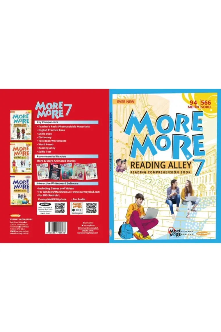 Kurmay Yayınları More More 7.Sınıf English Reading Alley