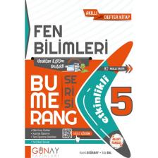 Günay Yayınları Gün&Ay Yayınları 5. Sınıf Bumerang Etkileşimli Kitap Fen Bilimleri
