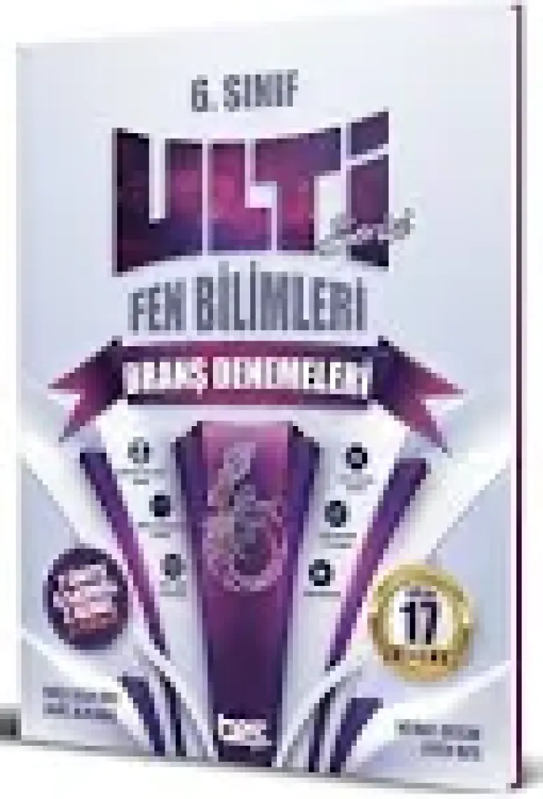 Bes yayınları 6. Sınıf Fen Bilimleri Ulti Serisi Denemeleri