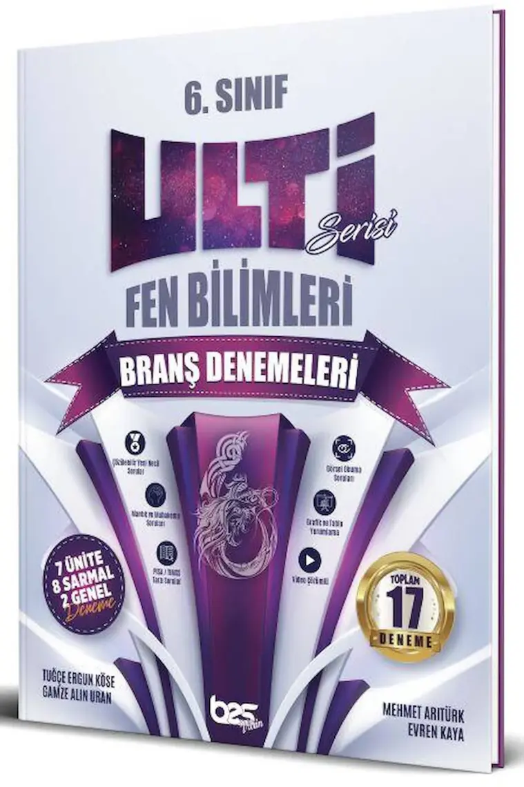 Bes yayınları 6. Sınıf Fen Bilimleri Ulti Serisi Denemeleri