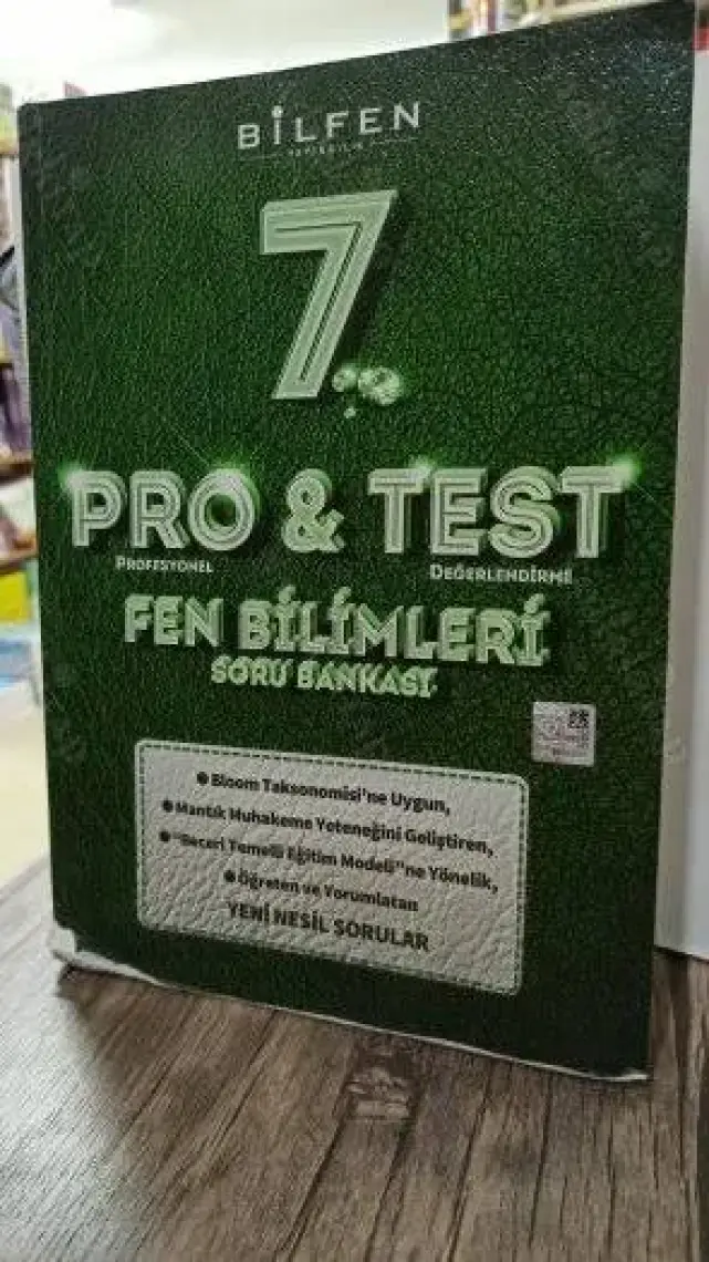 Bilfen Yayınları 7. Sınıf Pro&Test Fen Bilimleri Soru Bankası