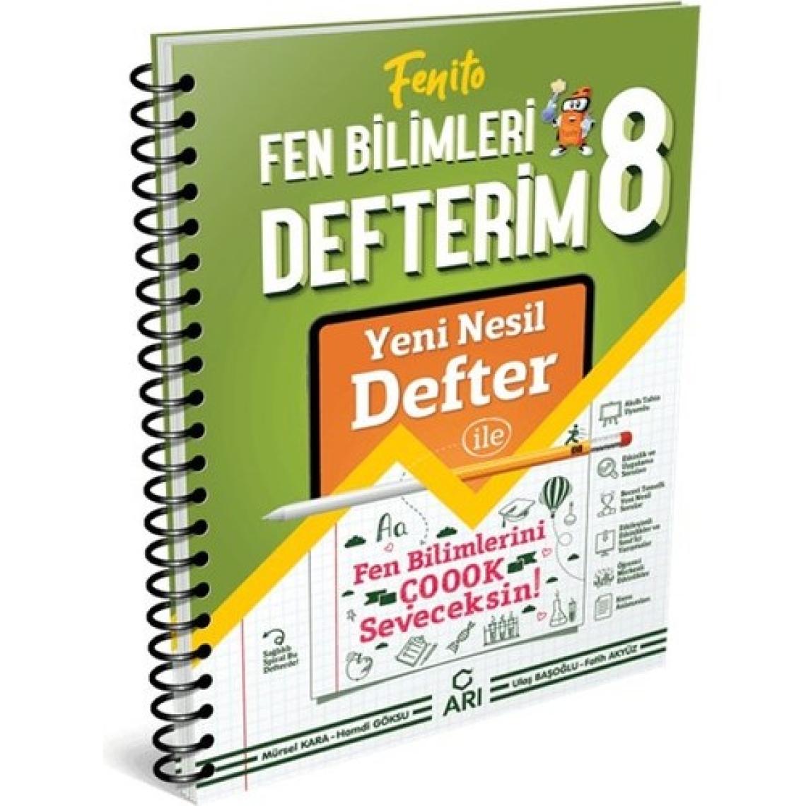 Arı Yayıncılık 8.Sınıf Fen Bilimleri Akıllı Defter