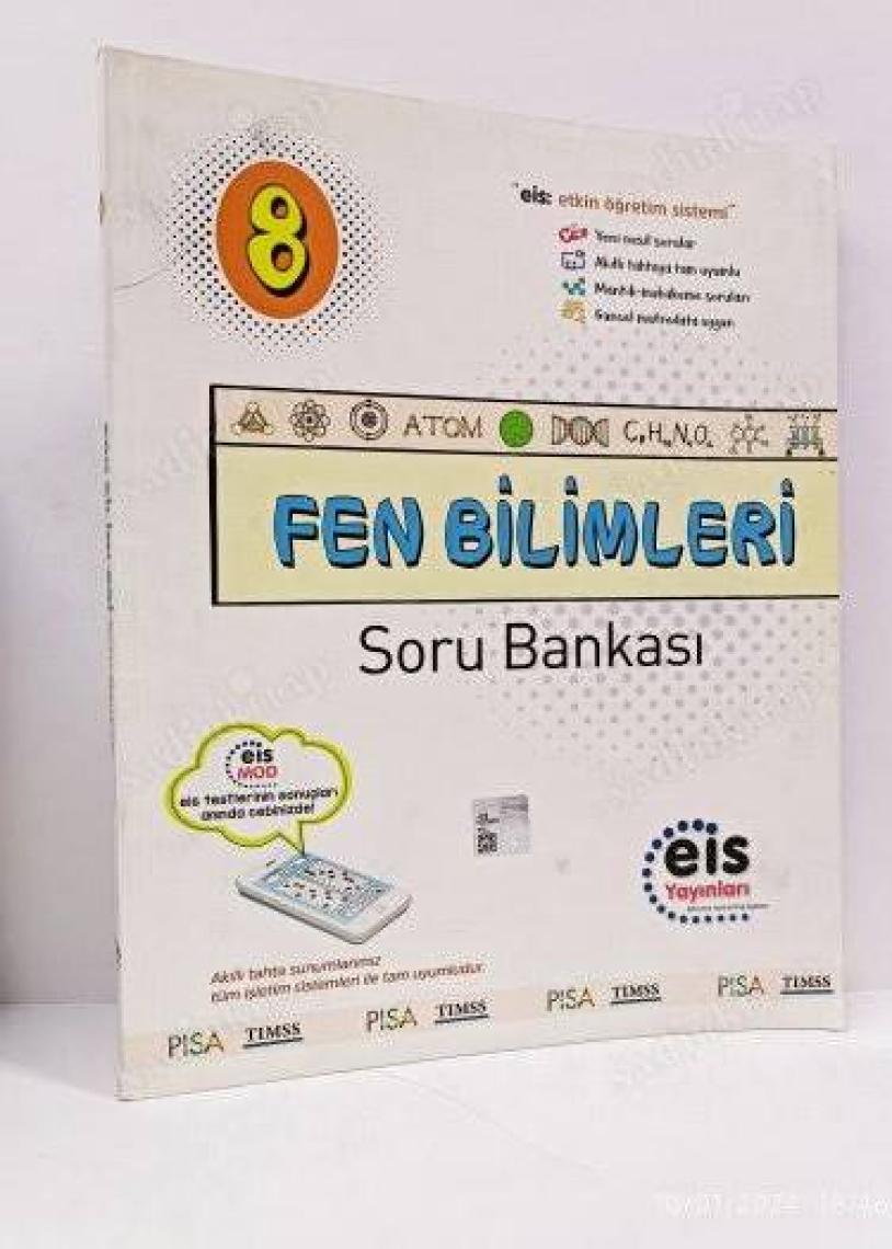 Eis Yayınları 8.Sınıf Soru Bankası Fen Bilimleri