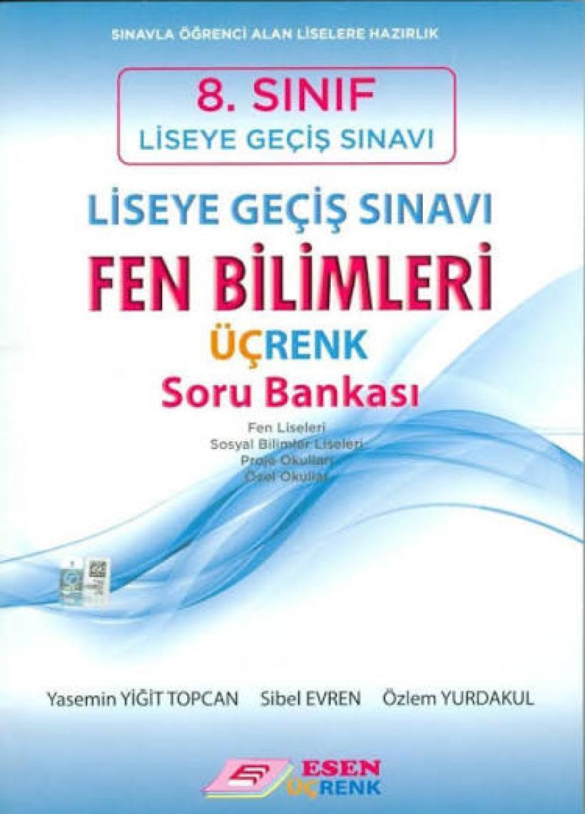 Esen Üçrenk Yayınları 8. Sınıf LGS Fen Bilimleri Soru Bankası