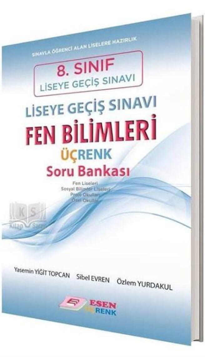 Esen Üçrenk Yayınları 8. Sınıf LGS Fen Bilimleri Soru Bankası