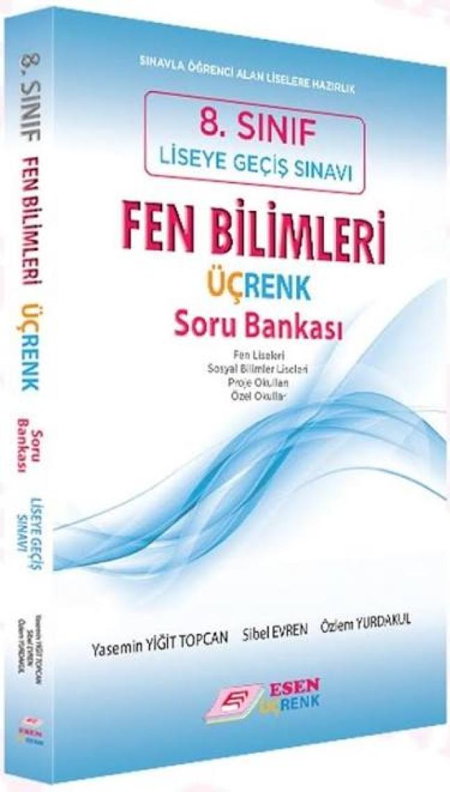 Esen Üçrenk Yayınları 8. Sınıf LGS Fen Bilimleri Soru Bankası
