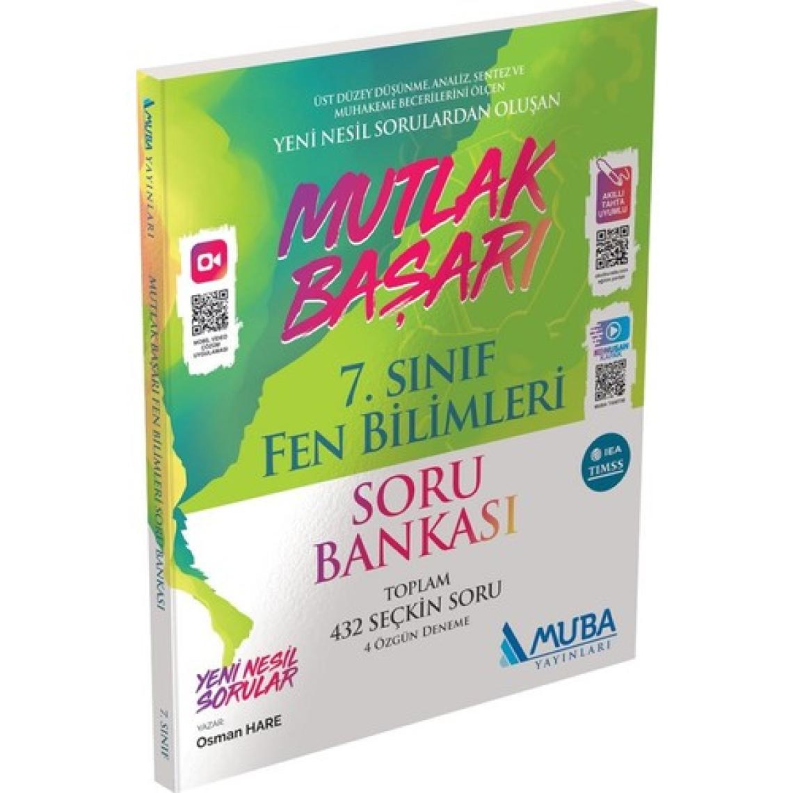 Muba Yayınları Mutlak Başarı 7. Sınıf Fen Bilimleri Soru Bankası