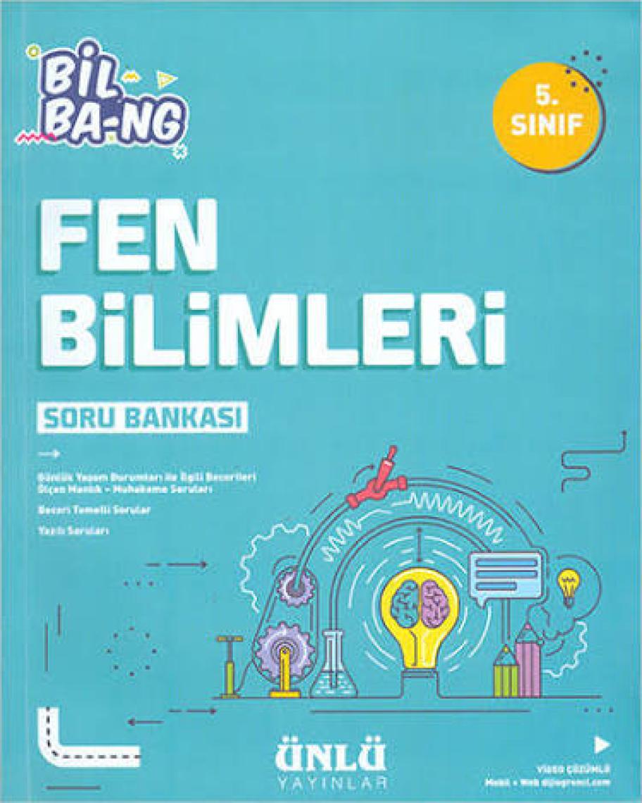 Ünlü 5.Sınıf Bil Ba-Ng Fen Bilimleri Soru Bankası