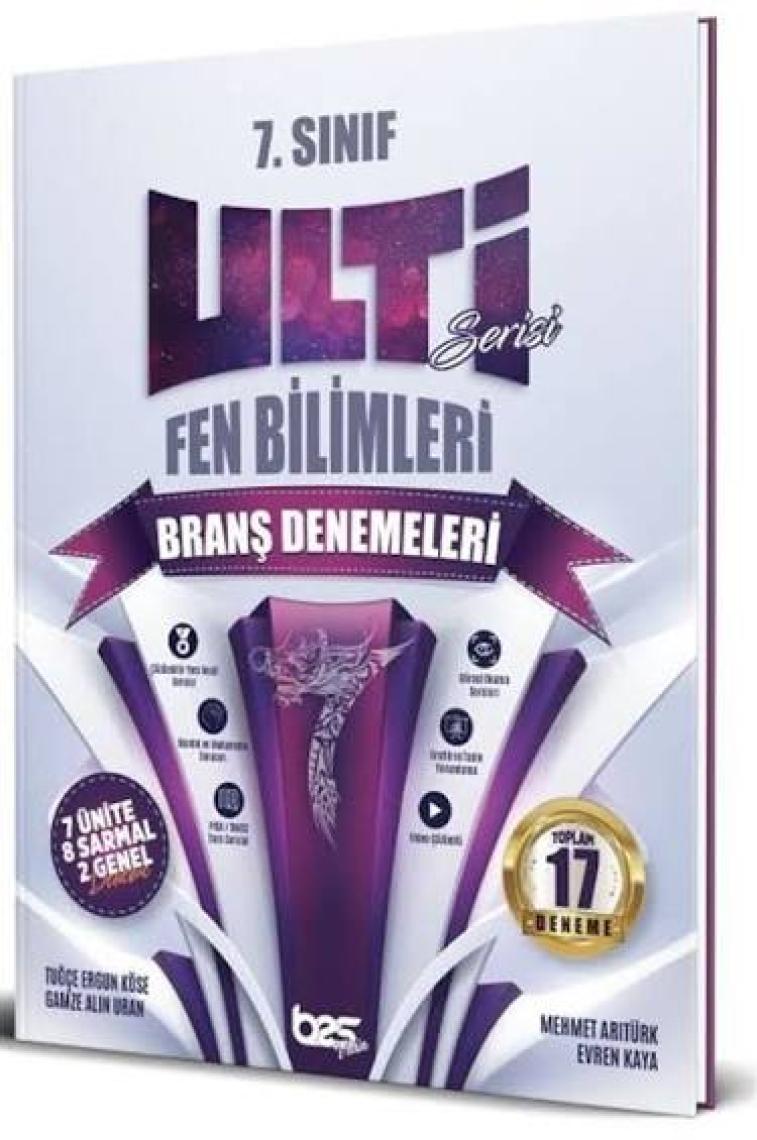 Bes yayınları 7. Sınıf Fen Bilimleri Ulti Serisi Denemeleri