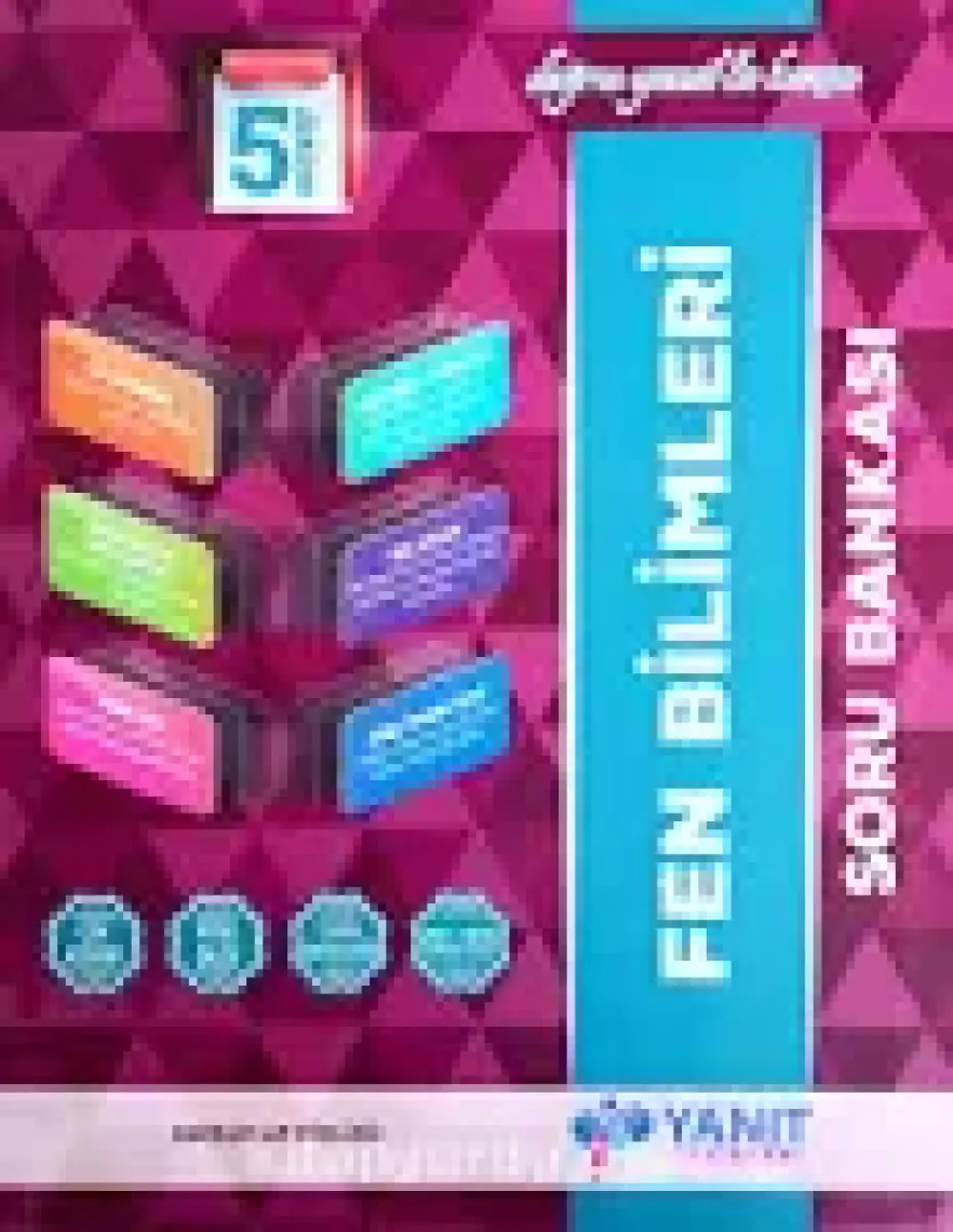 Yanıt Yayınları  5.Sınıf Fen Bilimleri Soru Bankası