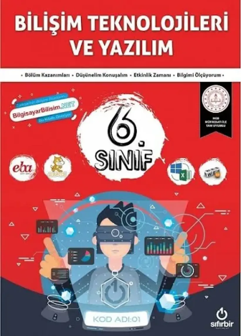 Sıfırbir Yayınları Bilişim Teknolojileri ve Yazılım 6.sınıf