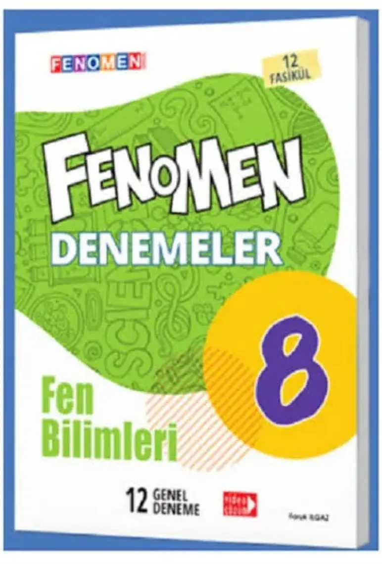 Gama Yayınları 8. Sınıf Fenomen Fen Bilimleri Yeni Nesil 12 Genel Deneme
