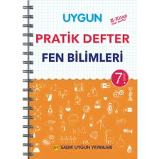 Sadık Uygun Yayınları Pratik Defter Fen Bilimleri 7. Sınıf