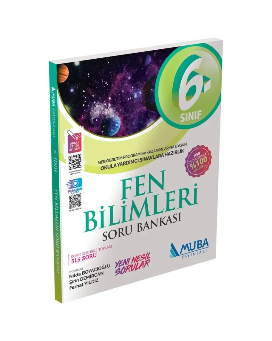 Muba Yayınları 6. Sınıf Fen Bilimleri Soru Bankası