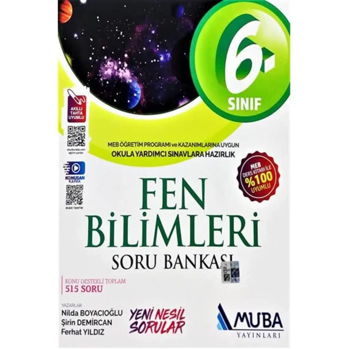 Muba Yayınları 6. Sınıf Fen Bilimleri Soru Bankası