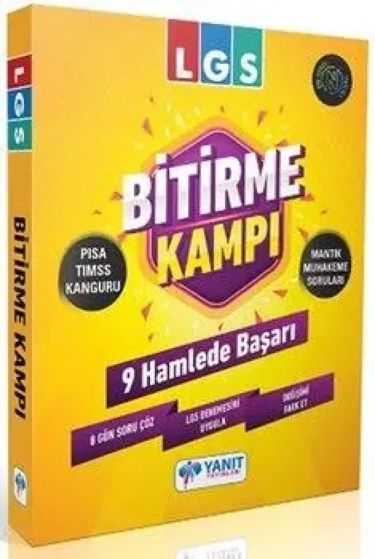 Yanıt Yayınları  8. Sınıf 15 Fen Bil. Denemesi Video Çözümlü