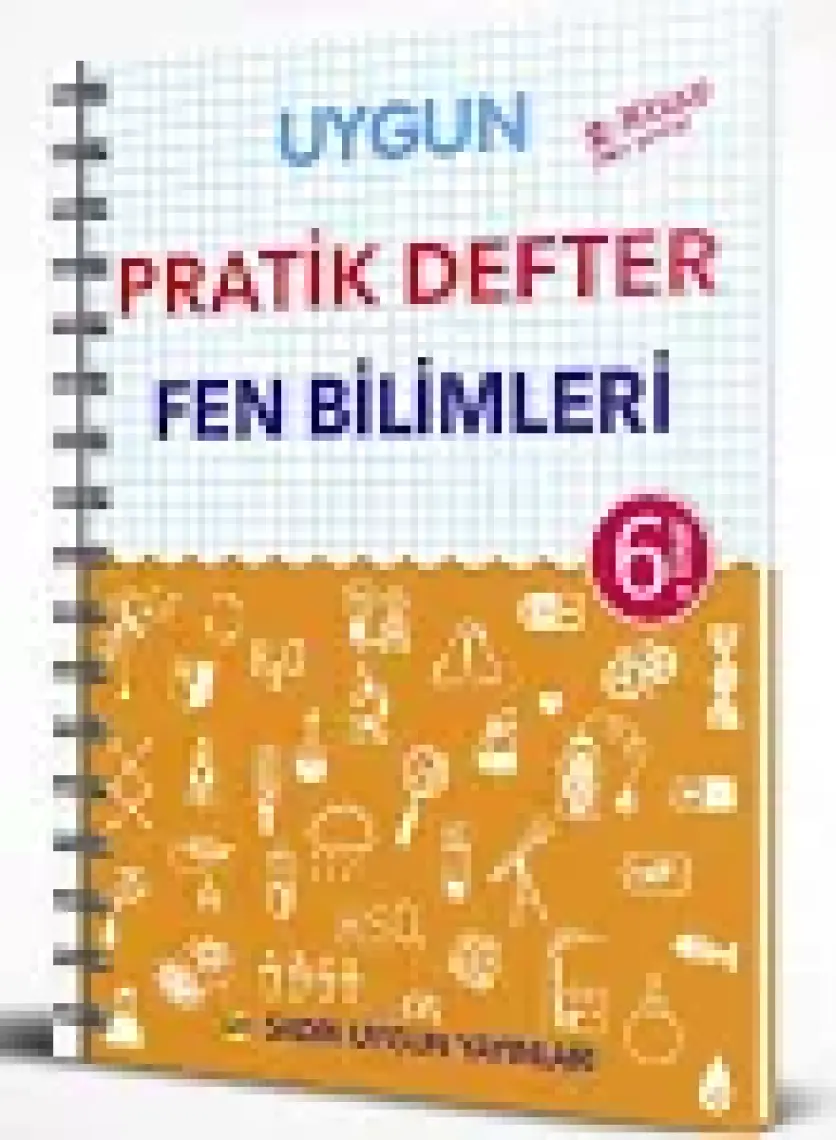 Sadık Uygun Yayınları Pratik Defter Fen Bilimleri 6. Sınıf