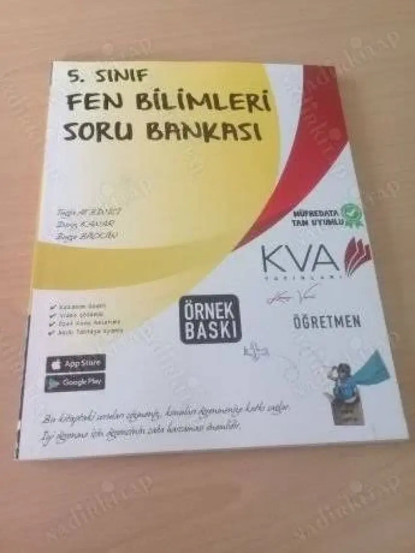 Koray Varol Akademi  5.Sınıf Fen Bilimleri Soru Bankası