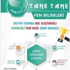 Nartest Yayınevi 5. Sınıf Yeşil Defter Tadında Tane Tane Fen Bilimleri