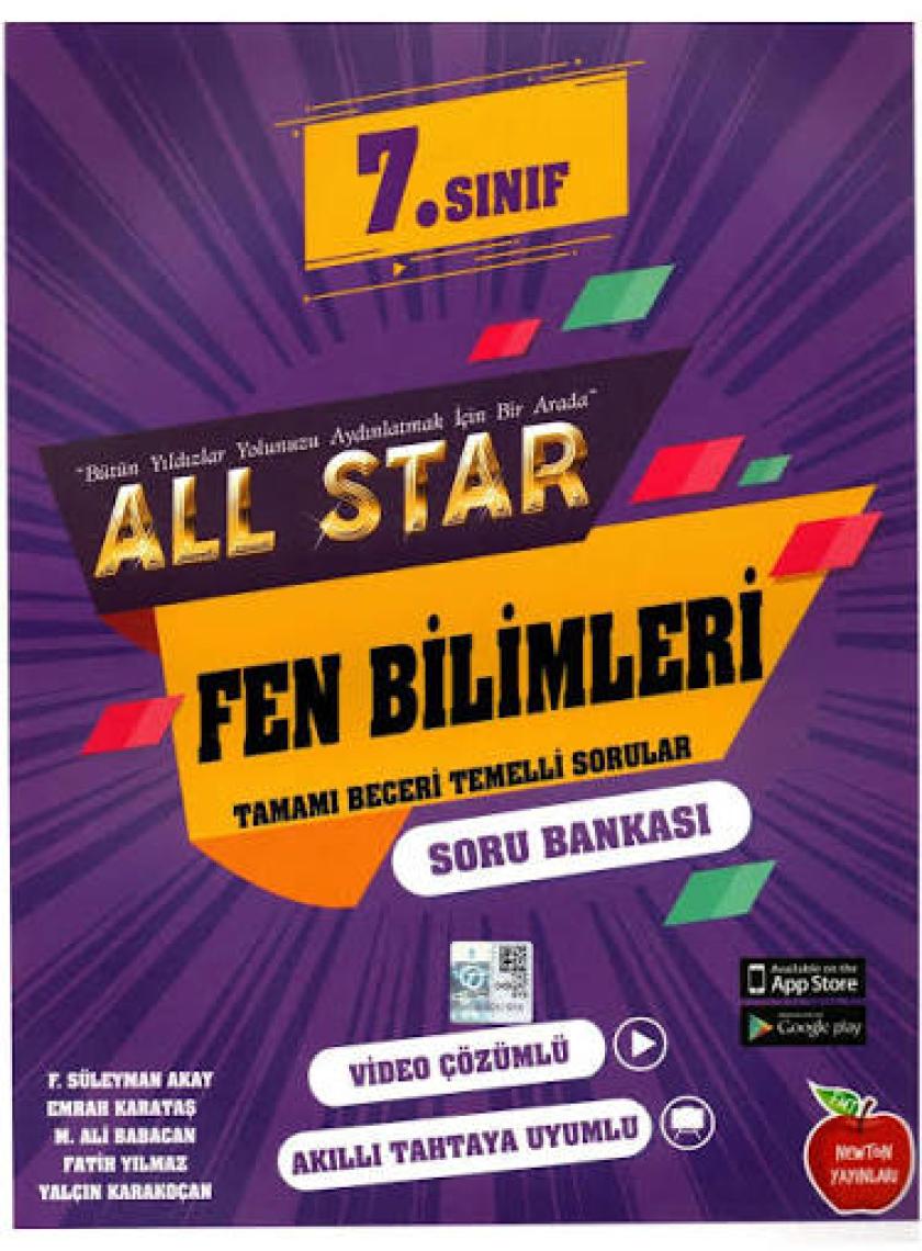 Newton Yayınları 7. Sınıf All Star Fen Bilimleri Soru Bankası
