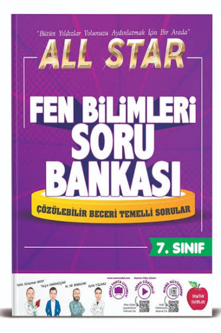 Newton Yayınları 7. Sınıf All Star Fen Bilimleri Soru Bankası