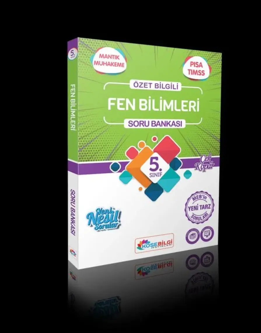 Köşebilgi Yayınları  5.Sınıf Fen Bilimleri Özet Bilgili Soru Bankası