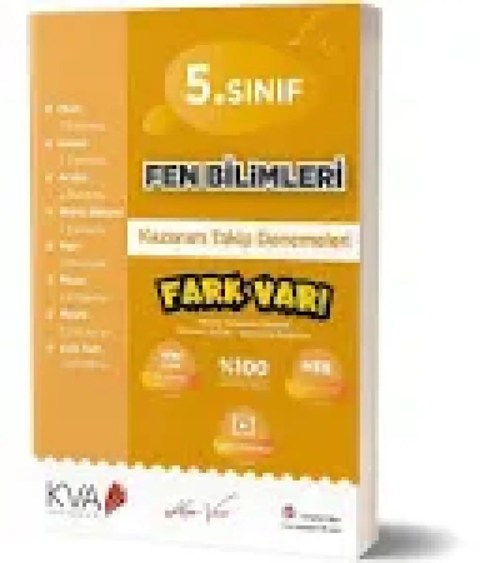 Koray Varol Akademi  5.Sınıf Fen Bilimleri Kazanım Takip Denemeleri