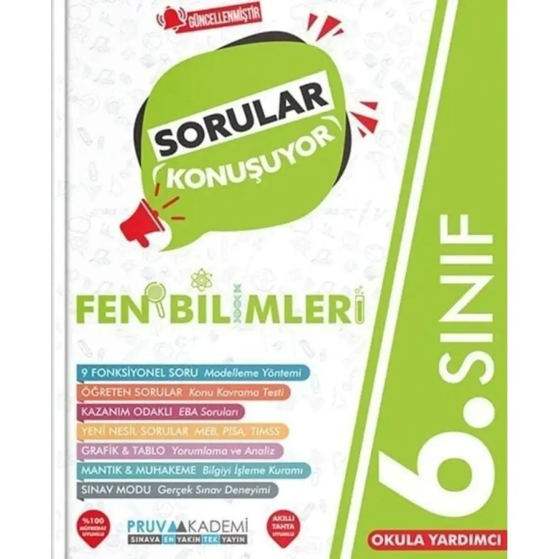 Pruva Akademi 6. Sınıf Fen Bilimleri Sorular Konuşuyor
