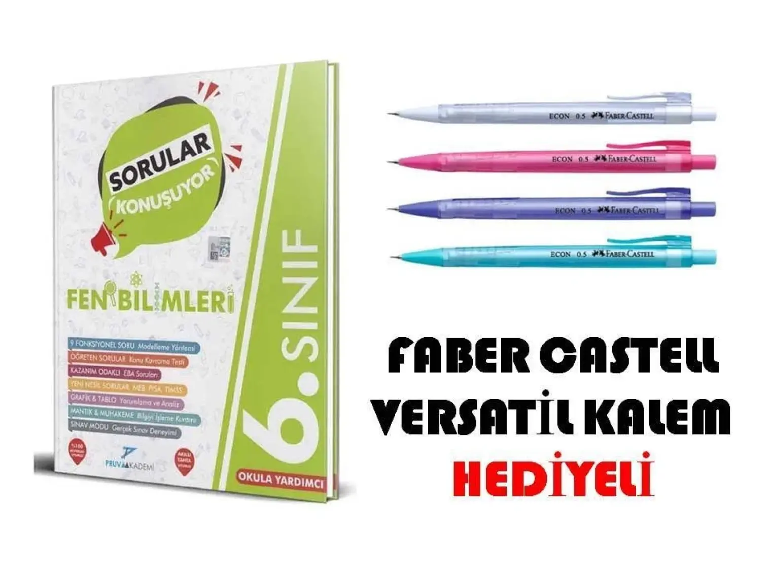Pruva Akademi 6. Sınıf Fen Bilimleri Sorular Konuşuyor