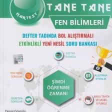 Nartest Yayınevi Nartest Yayınları Tane Tane Fen Bilimleri Soru Bankası