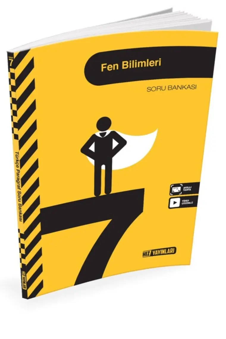 Hız Yayınları 7. Sınıf Fen Bilimleri Soru Bankası