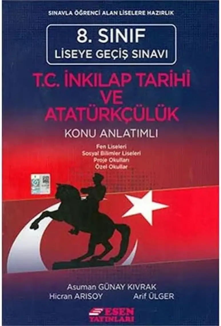 Esen Yayınları 8. Sınıf LGS Fen Bilimleri Konu Özetli Soru Bankası