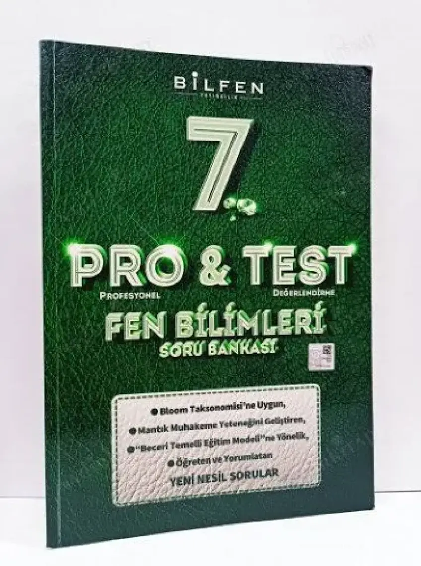 Bilfen Yayınları 7. Sınıf Pro&Test Fen Bilimleri Soru Bankası