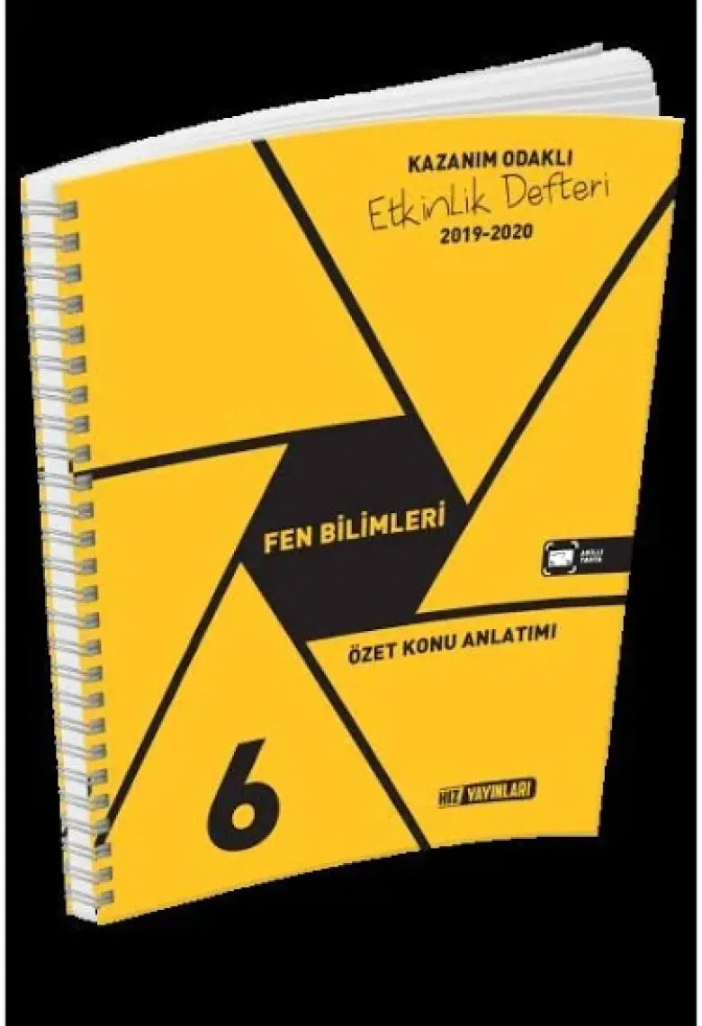 Hız Yayınları 6. Sınıf Fen Bilimleri Özet Konu Anlatımlı Etkinlik Kitabı