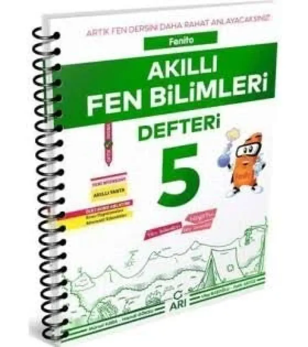 Arı Yayıncılık 5.Sınıf Fen Bilimleri Fenito Defterim