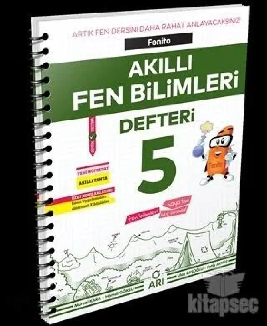 Arı Yayıncılık 5.Sınıf Fen Bilimleri Fenito Defterim