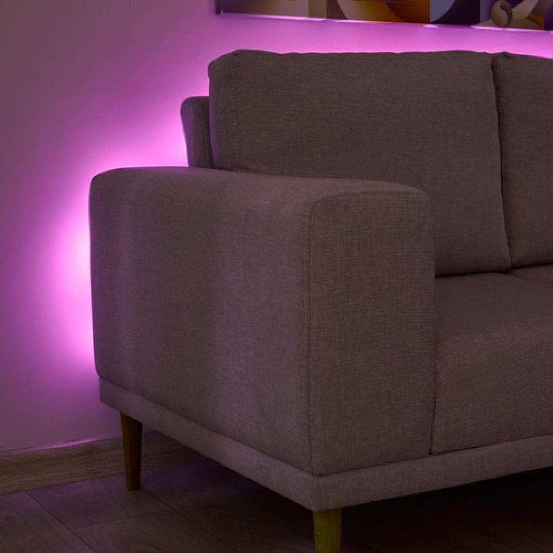Orbus Uzaktan Kumandalı RGB Şerit Led - Renkli - 5 m