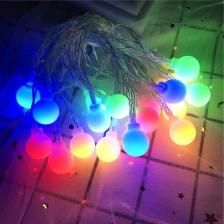 Bssm 3m 20 LED Beyaz Top Rgb Işık Pilli 2 Kademeli