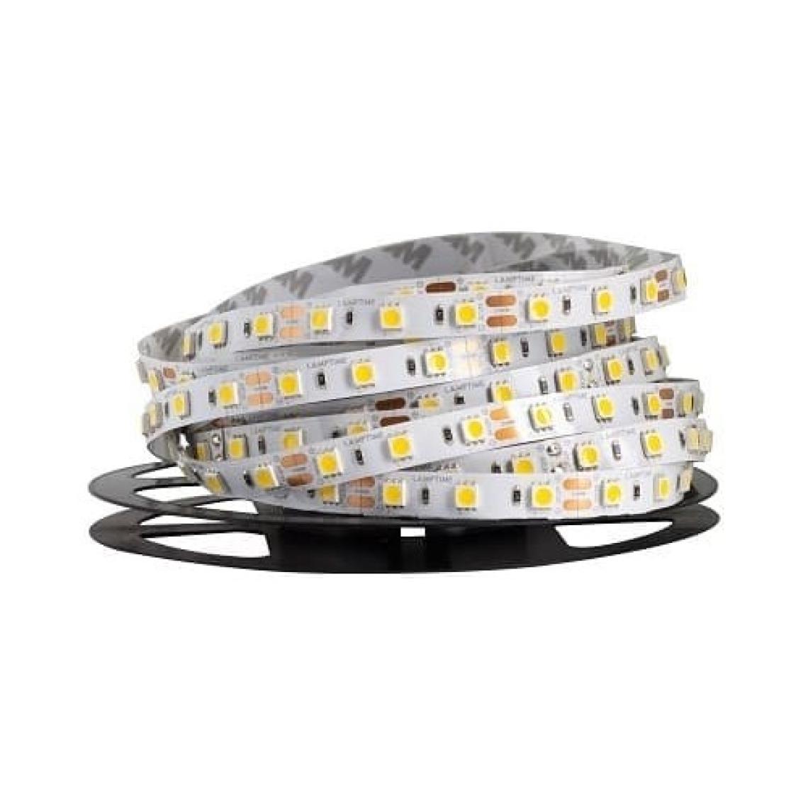 Forlife Şerit Led Üç Çipli İç Mekan Gunışığı Işık 5060-G (5 Metre)