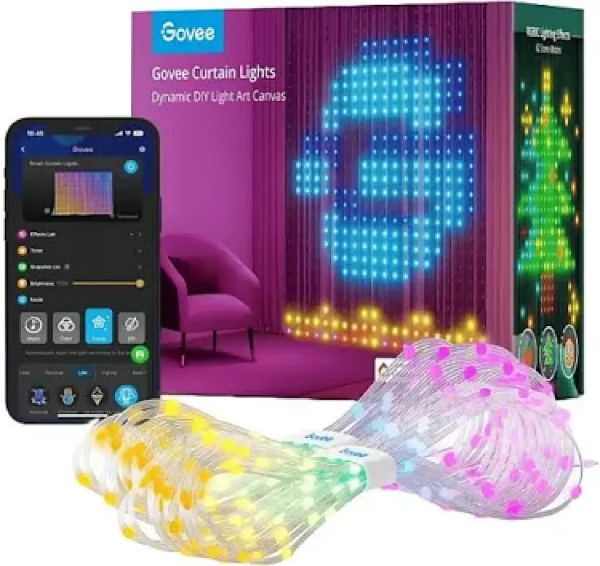 Govee H70B13A1 WIFI & BT Curtain Aydınlatma Perde