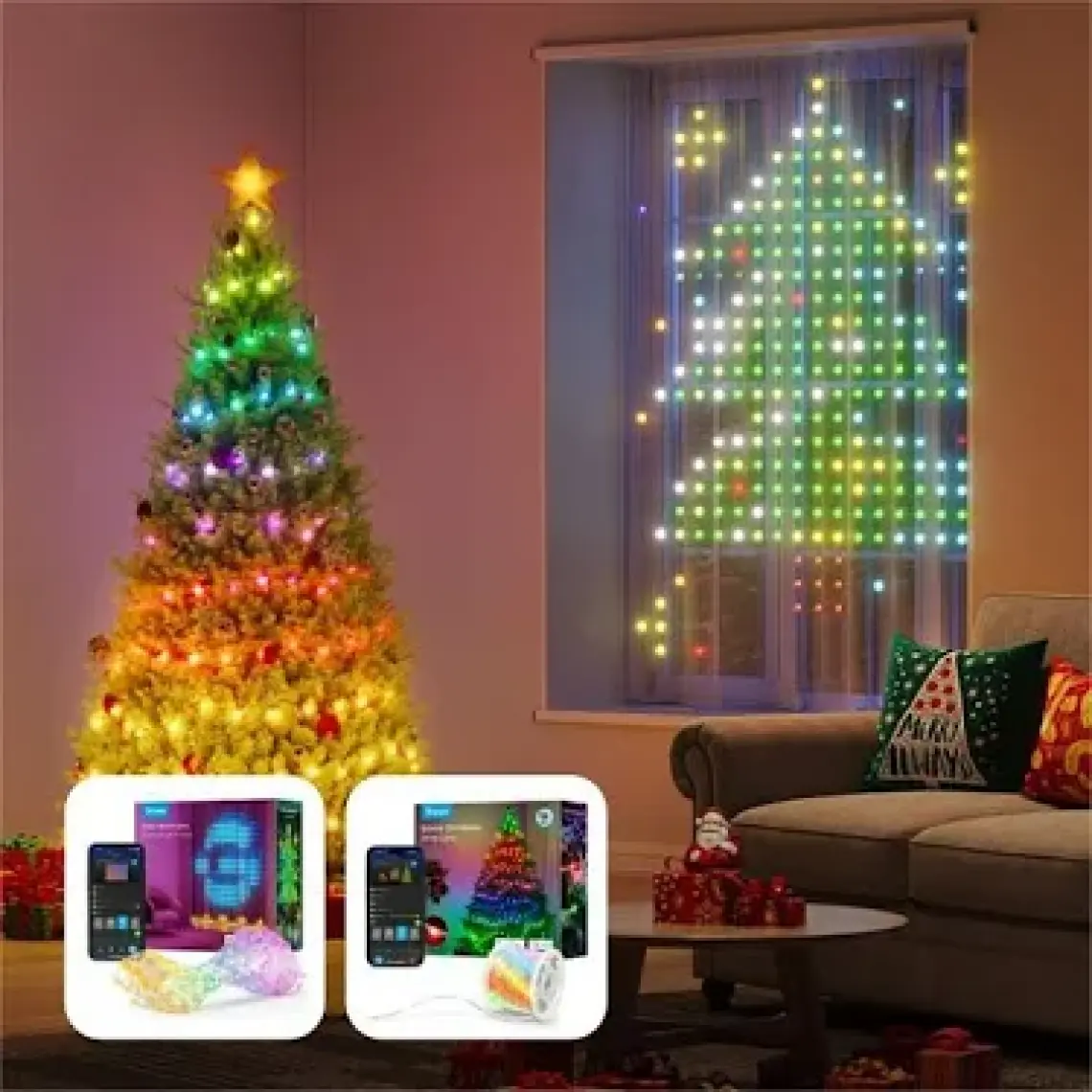 Govee H70B13A1 WIFI & BT Curtain Aydınlatma Perde