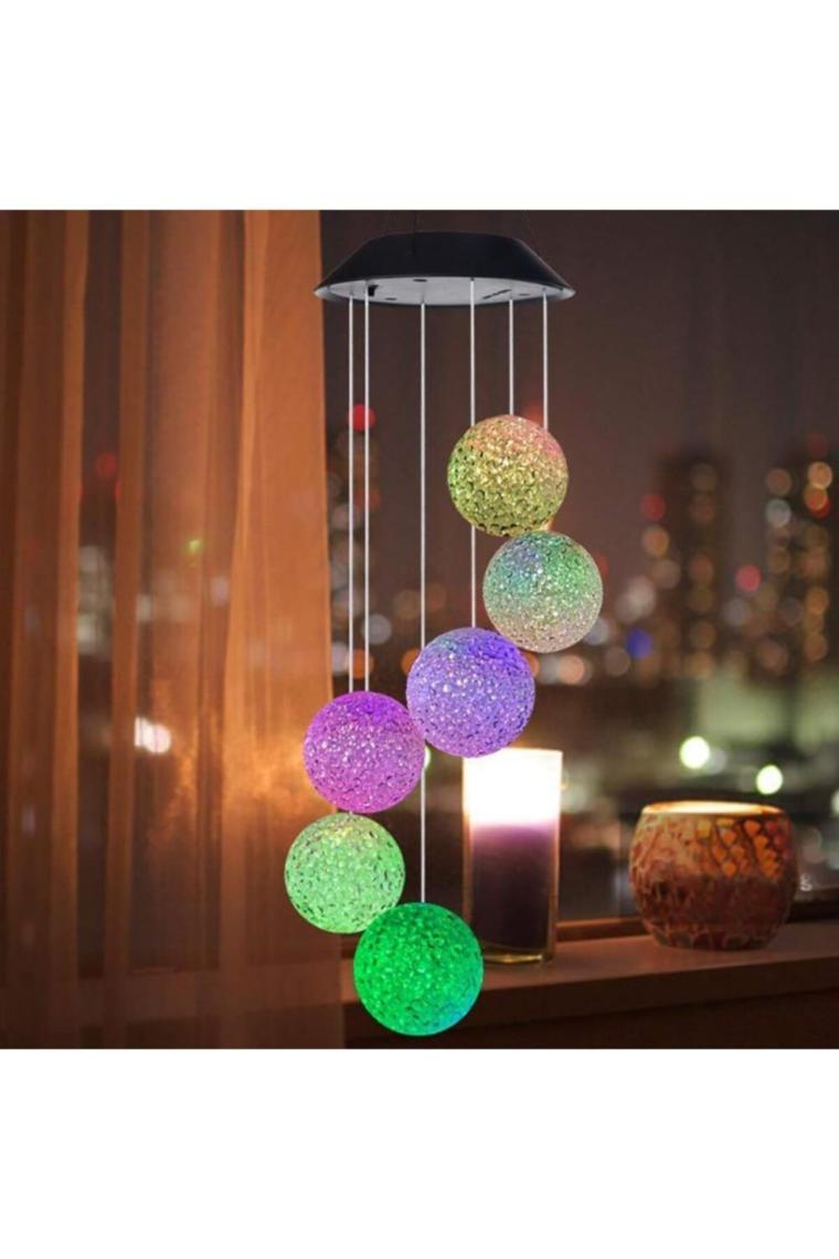 Exeo Top Motif Dekoratif Bahçe Balkon Süsleme Solar Peri LED