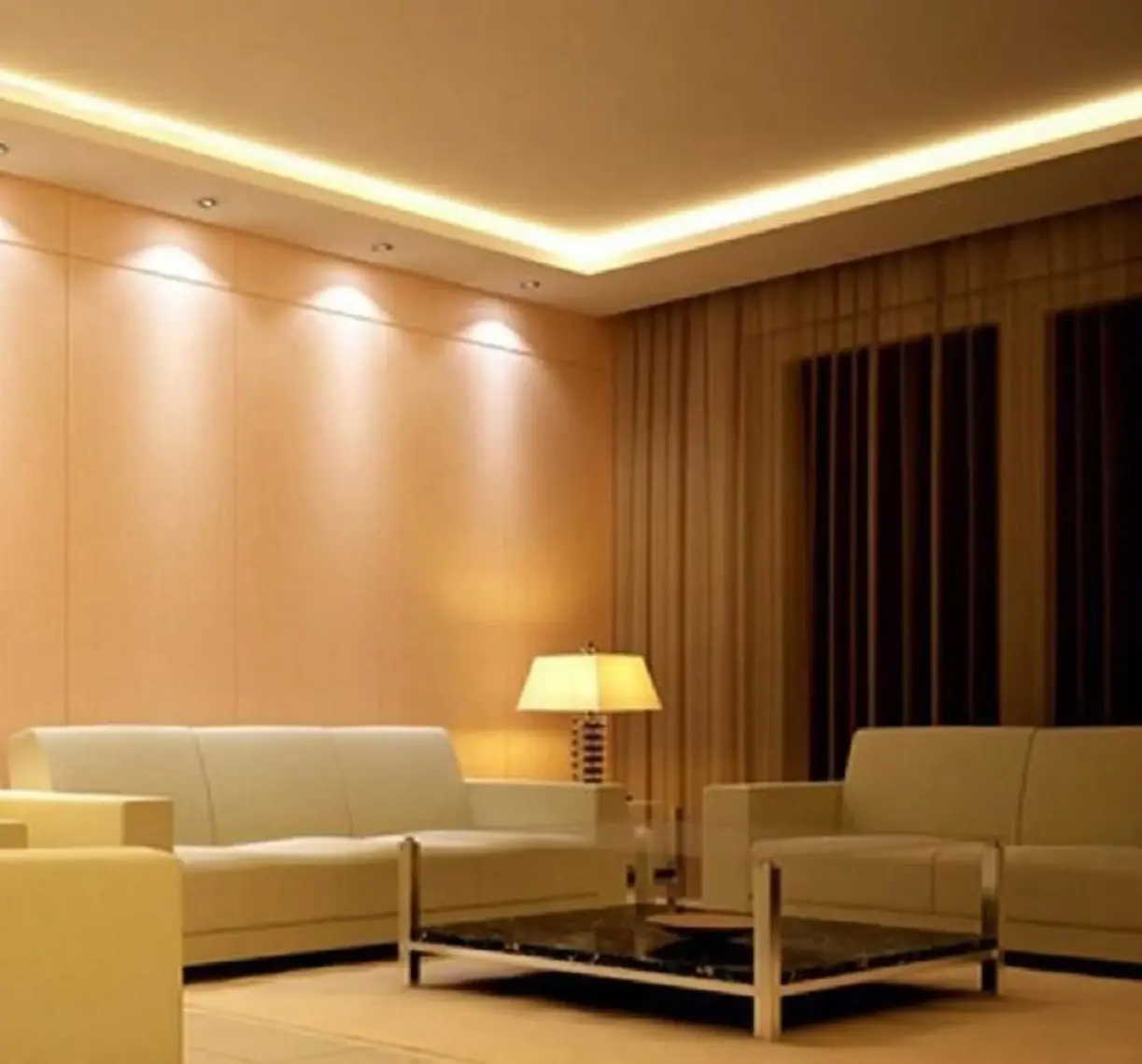 Ack  3 Çip İçmekan Şerit Led 12V (Beyaz Işık) - 5Mt'Lik Paket