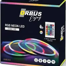 Orbus Rgb Neon Şerit LED 2 Metre Usb'li