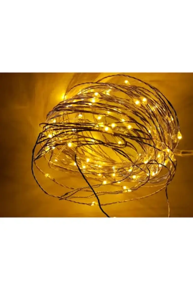 BYSHOME Peri LED 5 Metre Pilli Dekoratif Aydınlatma